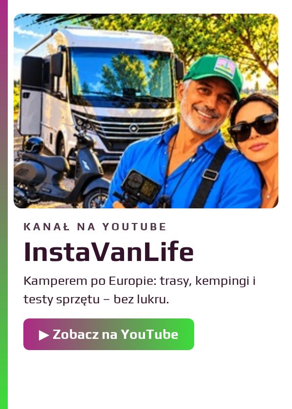 InstaVanLife – kanał o podróżach kamperem na YouTube